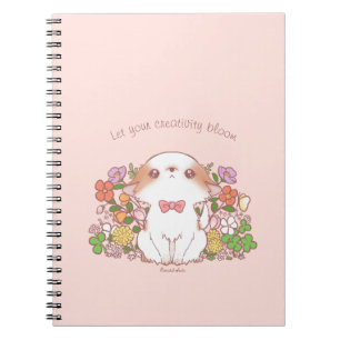 Carnet Laissez votre créativité s'épanouir Mochi et Fleur