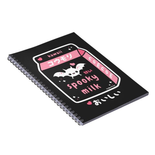 Carnet Lait de chauve-souris Pastel Goth (Côté Droit)