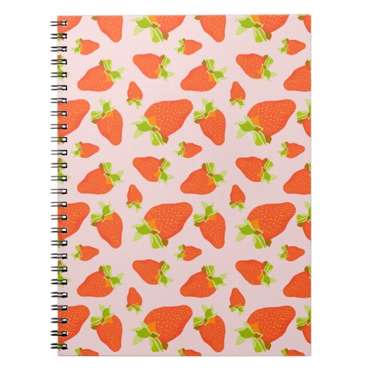 Carnet Lait de fraise (Devant)