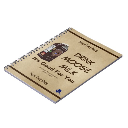 Carnet Lait d'orignal Matanuska (Côté gauche)