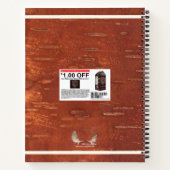 Carnet Lait d'orignal Matanuska (Dos)