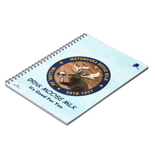 Carnet Lait d'orignal Matanuska (Côté gauche)