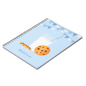 Carnet Lait et cookies (Côté gauche)