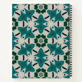 Carnet Lait Mandala Personnalisable. Conception géométriq (Dos)