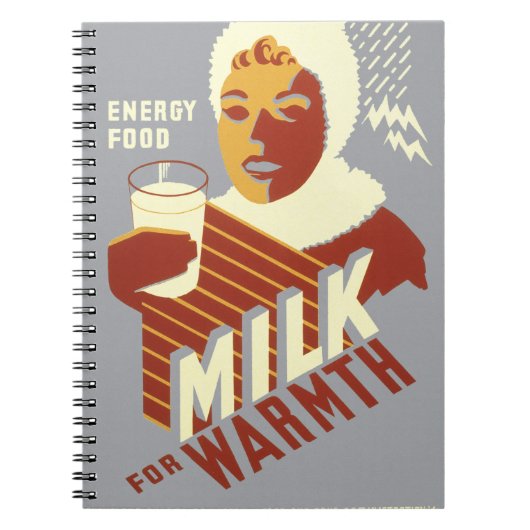 Carnet Lait pour la chaleur (Devant)
