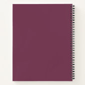Carnet Lait rustique peut style rustique sur bois (Dos)