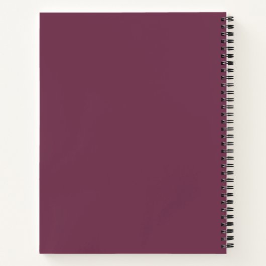 Carnet Lait rustique peut style rustique sur bois (Dos)