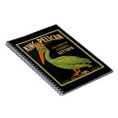 Carnet Laitue de marque King Pelican (Côté Droit)