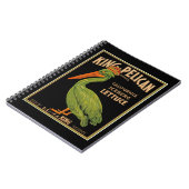 Carnet Laitue de marque King Pelican (Côté gauche)