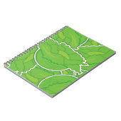 Carnet Laitue funky (Côté gauche)