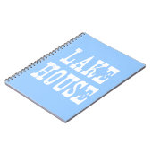 Carnet Lake House Blue (Côté gauche)