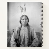 Carnet Lakota Leader assis Bull Amérindien (Dos)