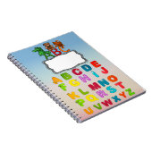 Carnet L'alphabet d'ABC marque avec des lettres la (Côté Droit)