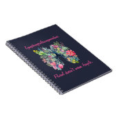 Carnet LAM Floral ne signifie pas Notebook (Côté Droit)