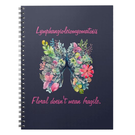 Carnet LAM Floral ne signifie pas Notebook (Devant)