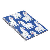 Carnet Lama alpaca, motif vintage (Côté Droit)