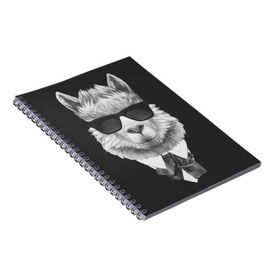 Carnet Lama chic (Côté Droit)