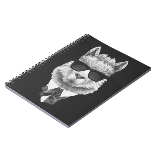 Carnet Lama chic (Côté gauche)