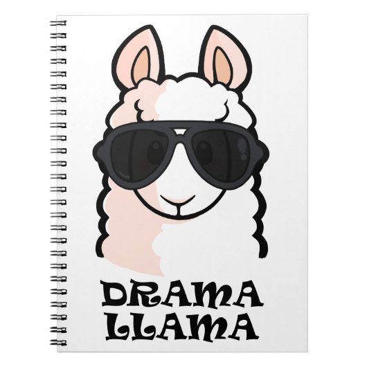 Carnet Lama de drame (Devant)