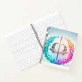 Carnet lame de plumes (Intérieur)