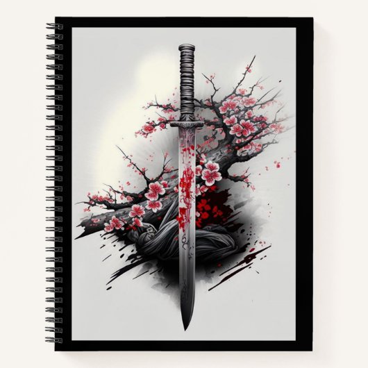 Carnet "Lame des fleurs" (Devant)
