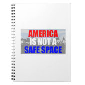 Carnet L'Amérique n'est pas un espace sûr (Devant)