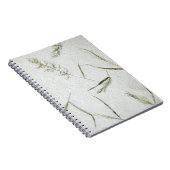 Carnet Lames minces de papier de riz japonais d'herbe (Côté Droit)