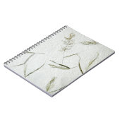 Carnet Lames minces de papier de riz japonais d'herbe (Côté gauche)