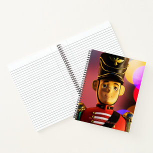Carnet L'ami soldat jouet classique de Noël de SlipperyJo