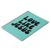 Carnet L'amour comme Jésus (Côté gauche)