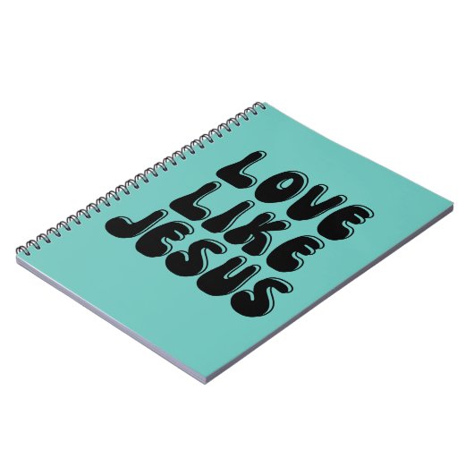 Carnet L'amour comme Jésus (Côté gauche)