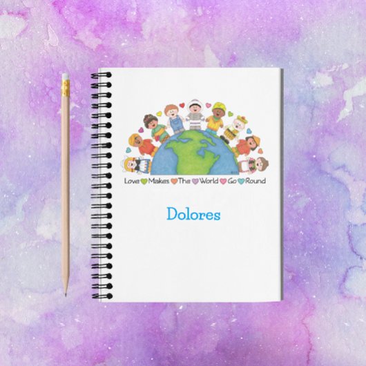 Carnet L'Amour De JollyKins Rend Le Monde Parcouru