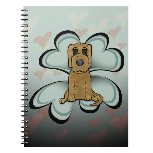 Carnet L'amour des chiots (Devant)