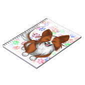 Carnet L'amour des chiots (Côté gauche)