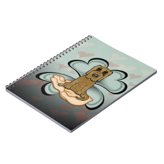 Carnet L'amour des chiots (Côté gauche)