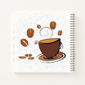 Carnet L'amour du café (Dos)