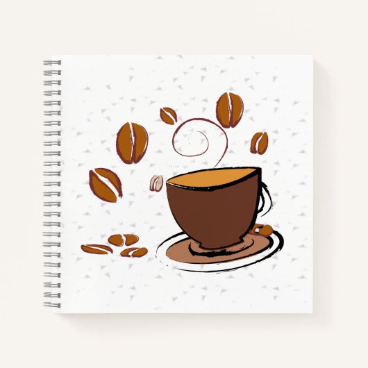 Carnet L'amour du café (Devant)