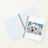 Carnet L'amour du chien maltais (Intérieur)