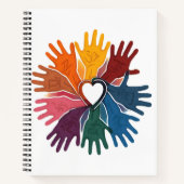 Carnet L'amour entre les humains (Devant)