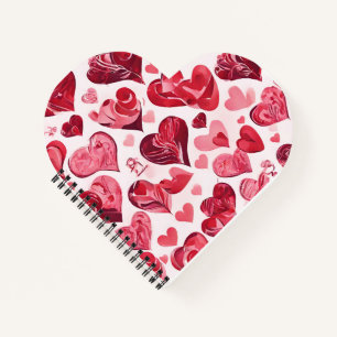 Carnet L'amour est dans le design Air- coeur