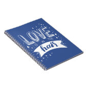 Carnet L'amour est dans les cheveux (Côté Droit)