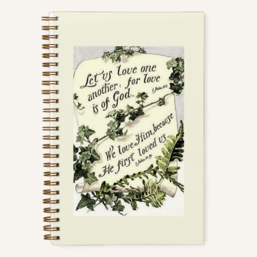 Carnet L'amour est de Dieu (Recto)