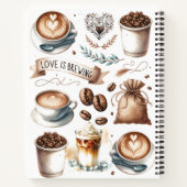 Carnet L'amour est infusé Café Amour Mignon (Dos)
