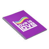 Carnet L'amour est l'amour (Côté Droit)