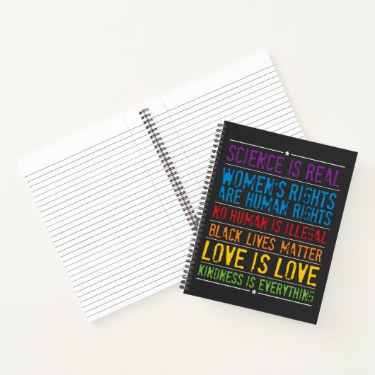 Carnet L'amour est l'amour Rainbow Pride (Intérieur)