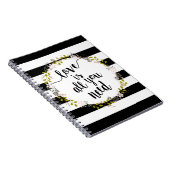 Carnet L'amour est tout que vous avez besoin… Guirlande (Côté Droit)