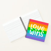 Carnet L'amour gagne (Intérieur)