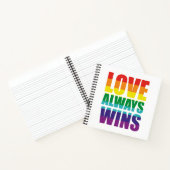 Carnet L'amour gagne toujours (Intérieur)