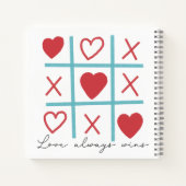 Carnet L'amour gagne toujours (Dos)