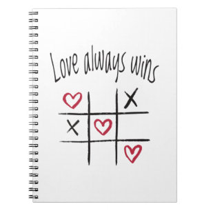 Carnet L'amour gagne toujours